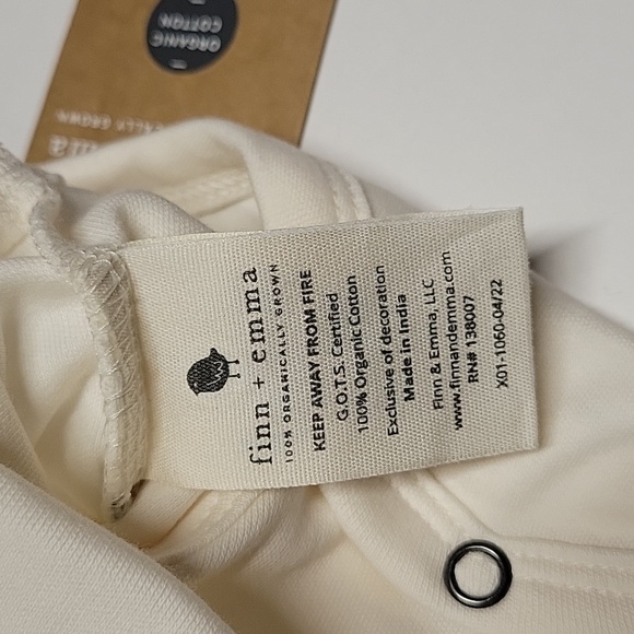 finn and emma 100% organic cotton "the future is green" bodysuit - Picture 5 of 7